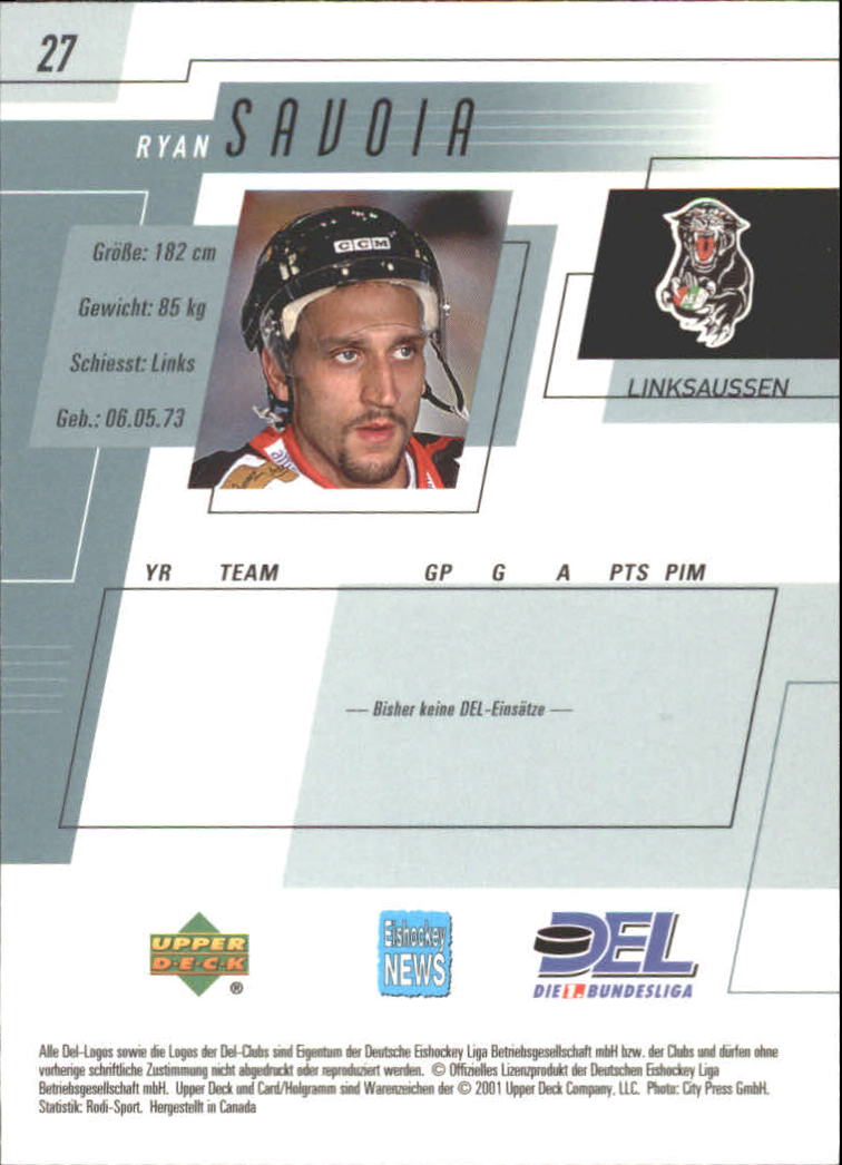 Sports Card Back
