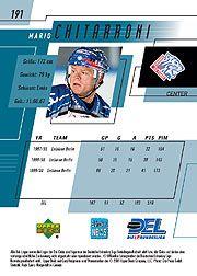 Sports Card Back