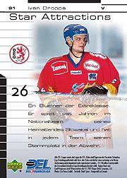 Sports Card Back