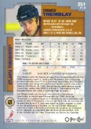 Sports Card Back
