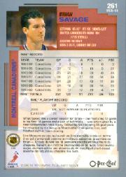 Sports Card Back