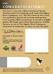 Sports Card Back