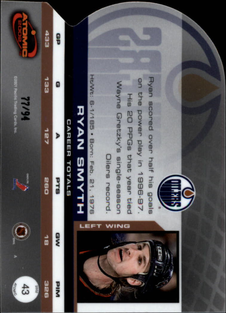 Sports Card Back