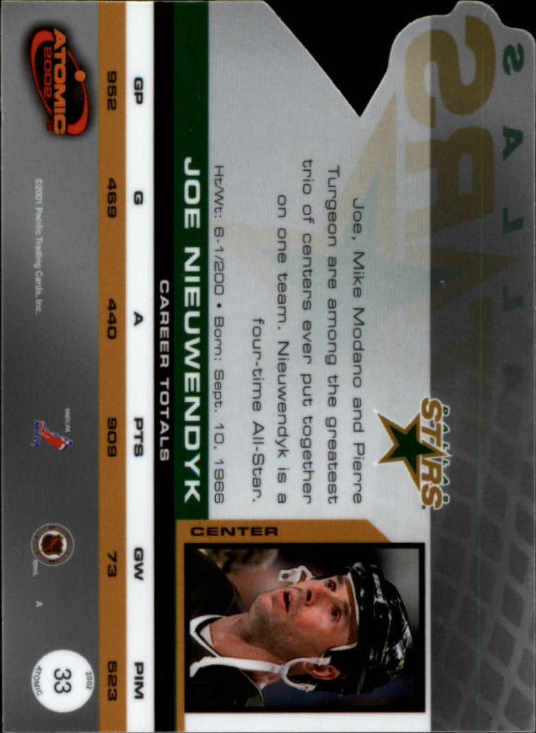 Sports Card Back