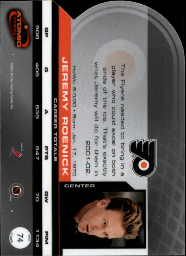 Sports Card Back