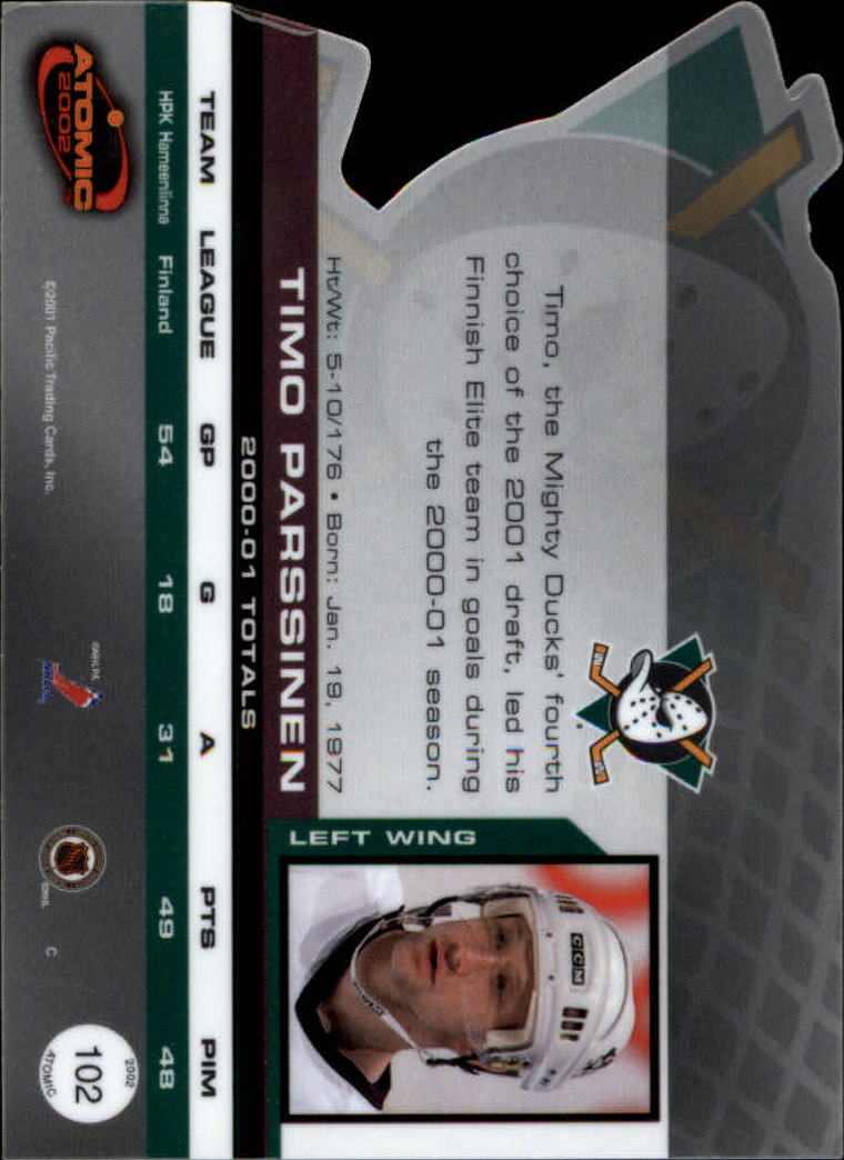 Sports Card Back