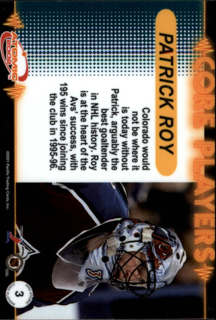 Sports Card Back