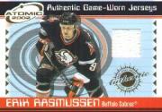 2001-02 Atomic Jerseys #4 Erik Rasmussen