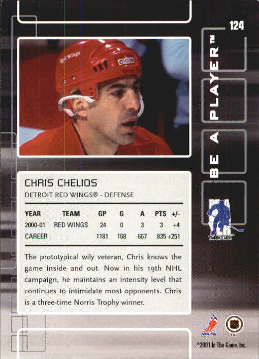 Sports Card Back