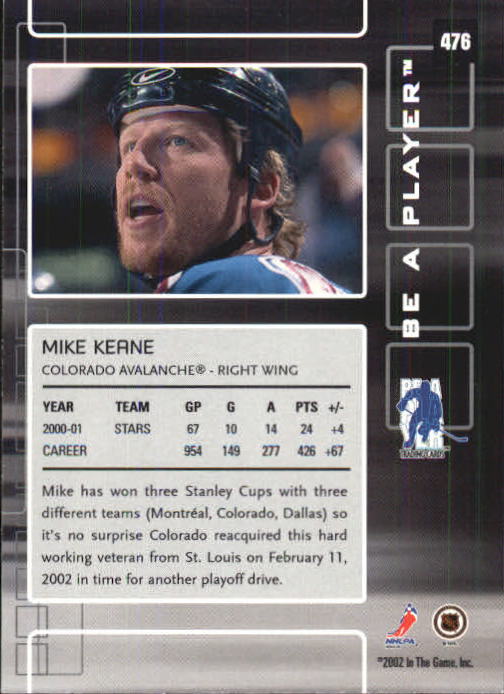 Sports Card Back