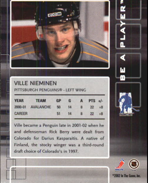 Sports Card Back