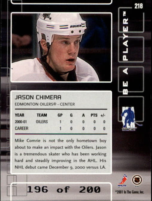 Sports Card Back
