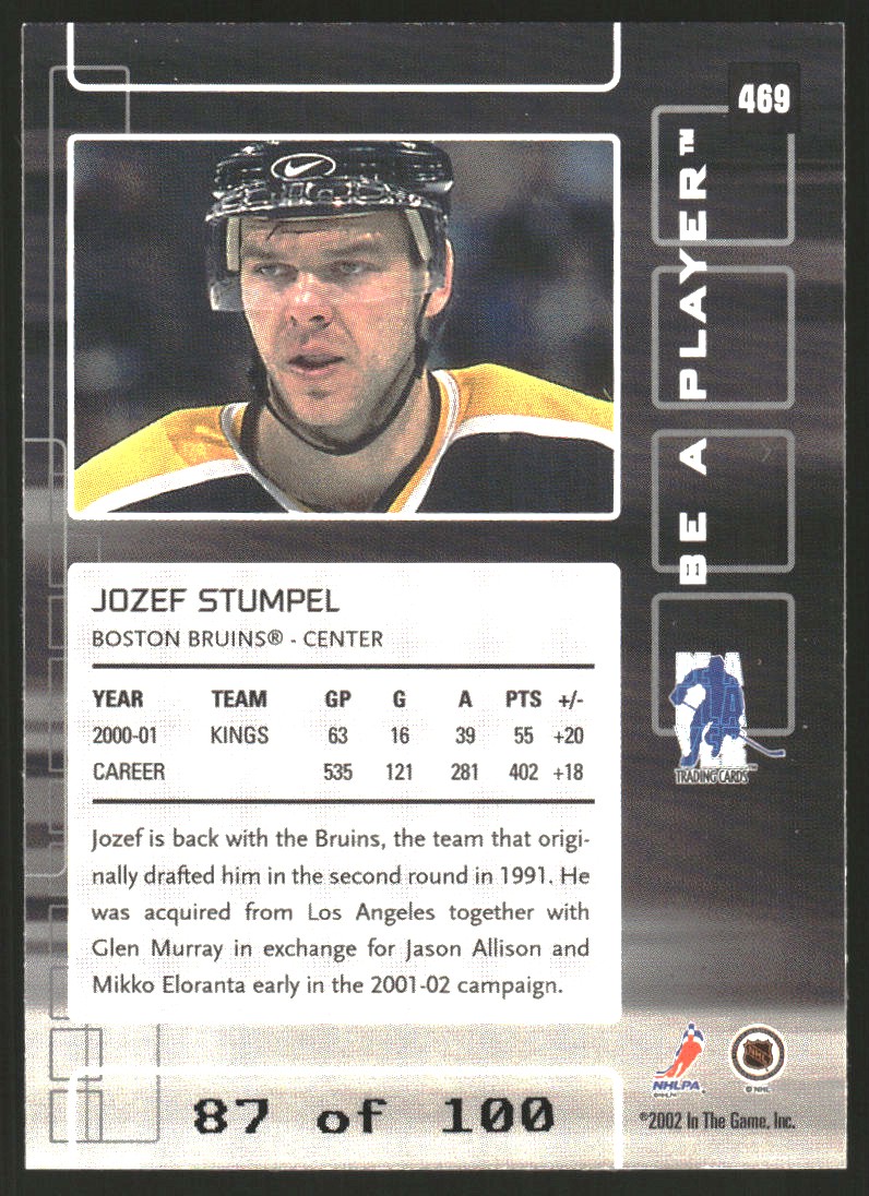 Sports Card Back