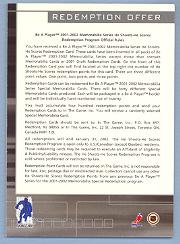 Sports Card Back