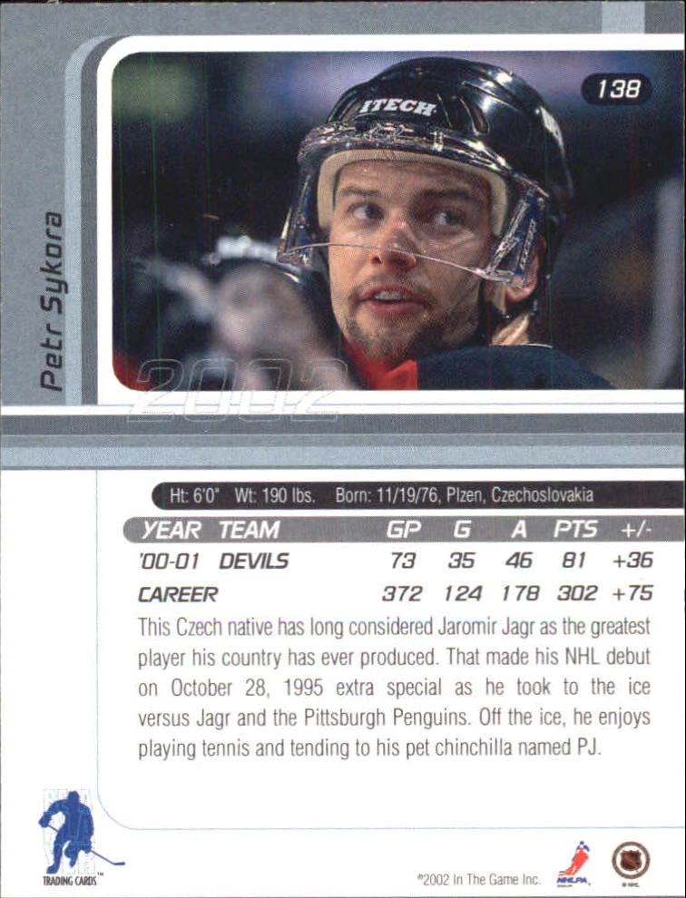 Sports Card Back