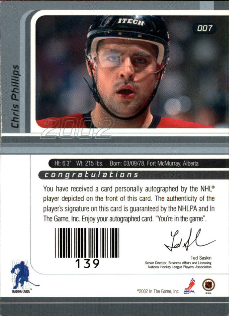 B3225- 2001-02 BAP Signature Series Base +Autos -You Pick- 15+ FREE US SHIP - Picture 41 of 287