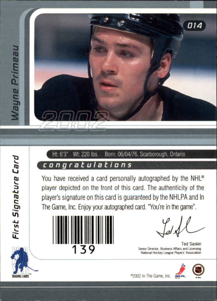 B3225- 2001-02 BAP Signature Series Base +Autos -You Pick- 15+ FREE US SHIP - Picture 45 of 287