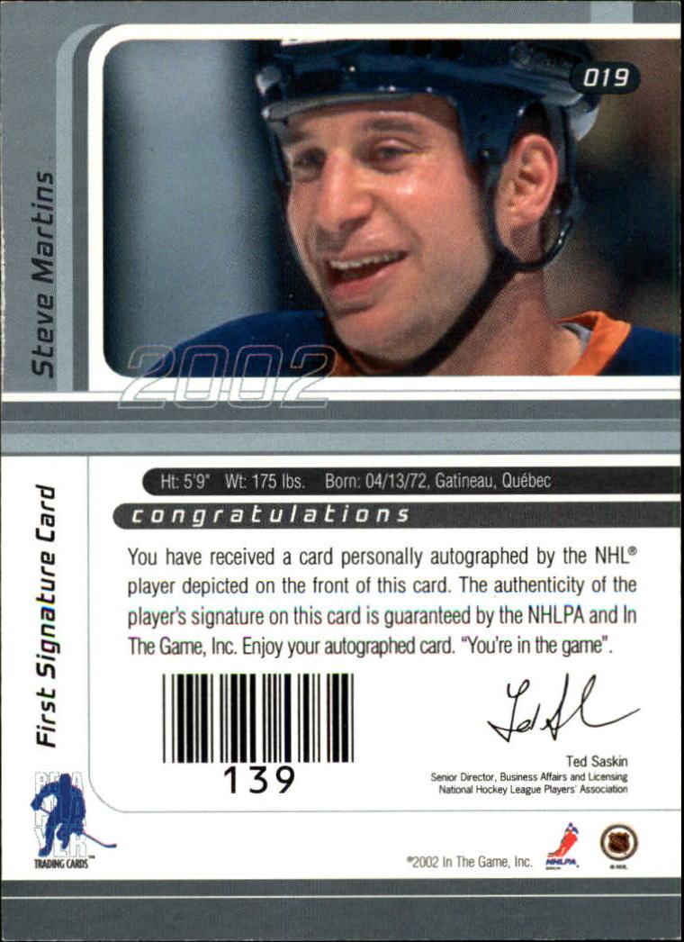 B3225- 2001-02 BAP Signature Series Base +Autos -You Pick- 15+ FREE US SHIP - Picture 51 of 287