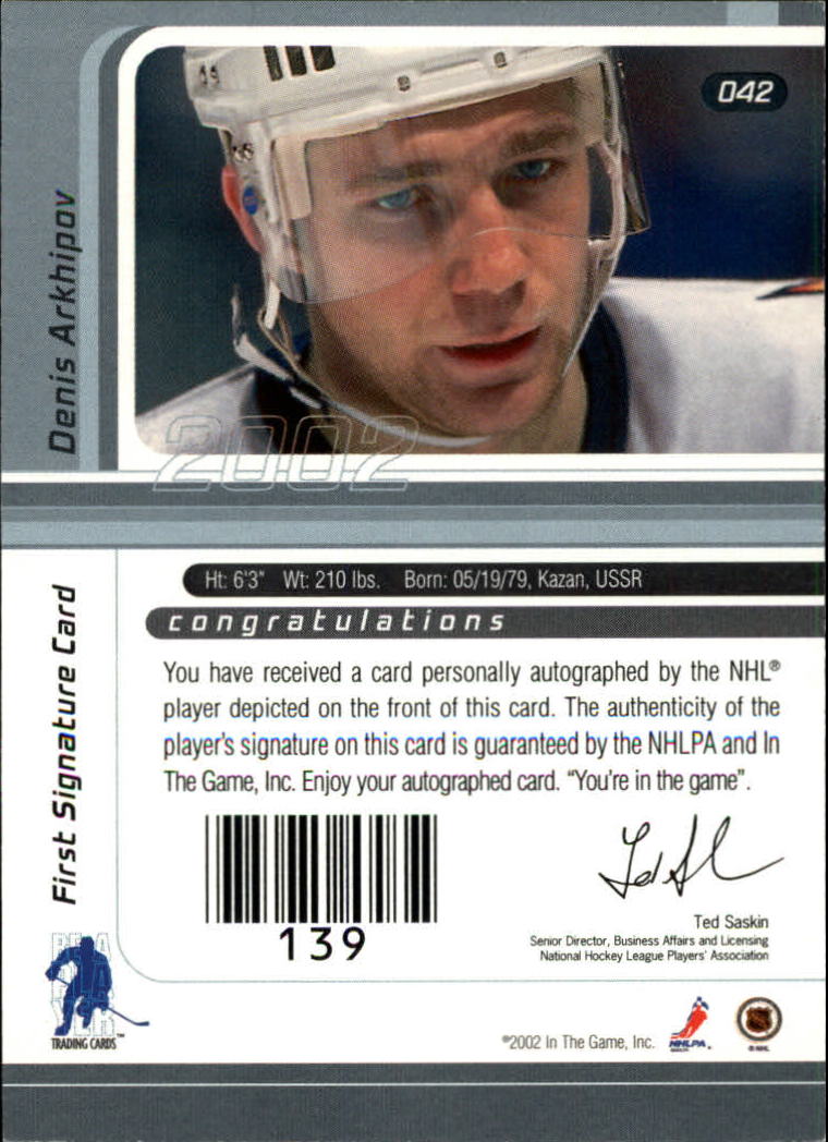 B3225- 2001-02 BAP Signature Series Base +Autos -You Pick- 15+ FREE US SHIP - Picture 71 of 287