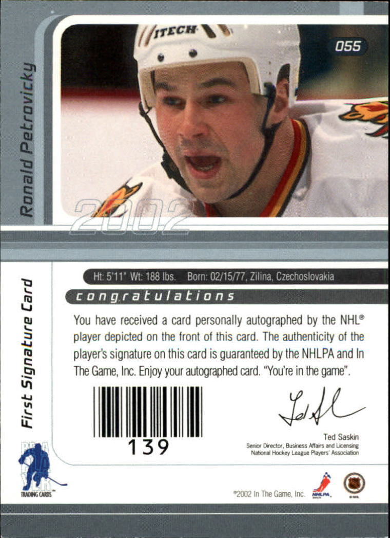 B3225- 2001-02 BAP Signature Series Base +Autos -You Pick- 15+ FREE US SHIP - Picture 81 of 287