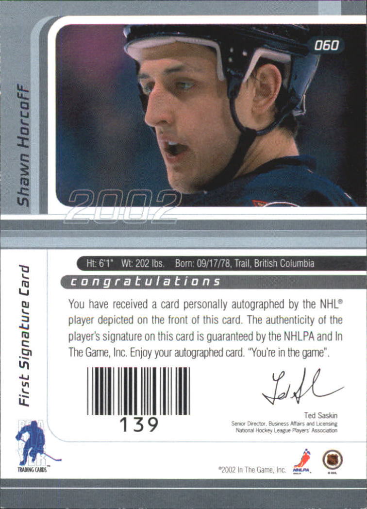 B3225- 2001-02 BAP Signature Series Base +Autos -You Pick- 15+ FREE US SHIP - Picture 89 of 287