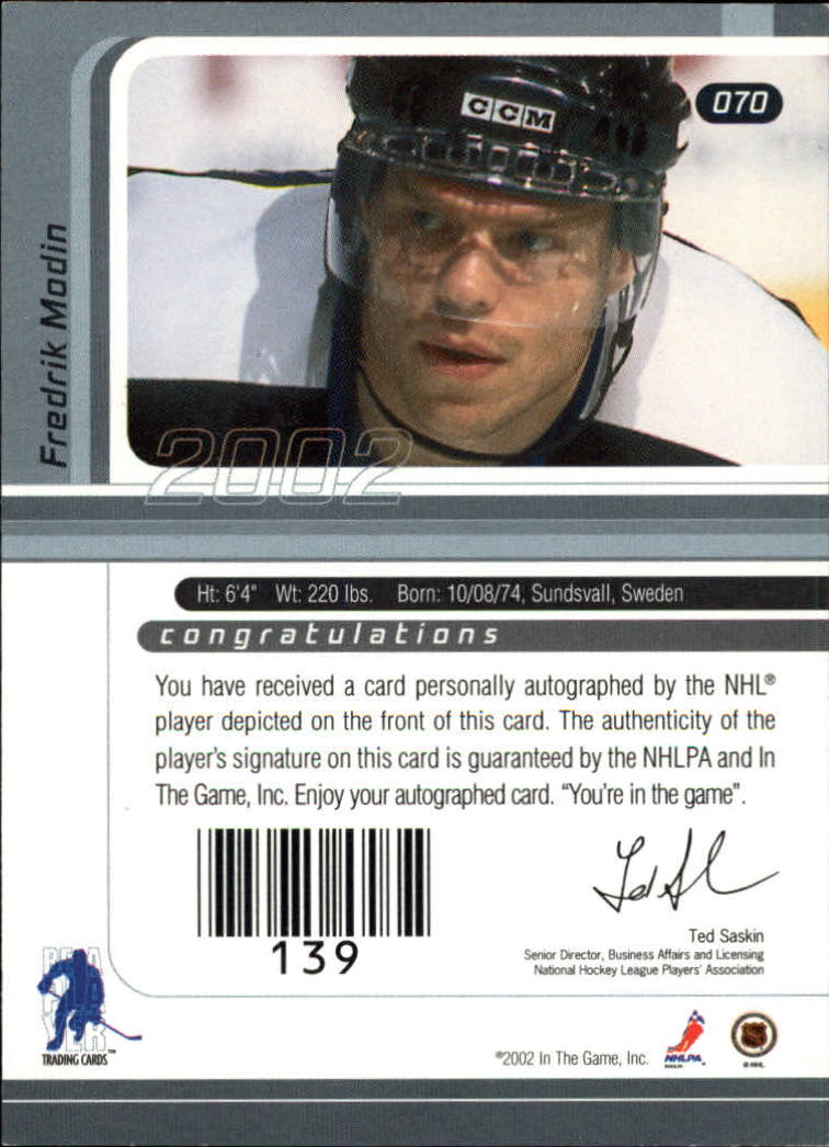 B3225- 2001-02 BAP Signature Series Base +Autos -You Pick- 15+ FREE US SHIP - Picture 99 of 287