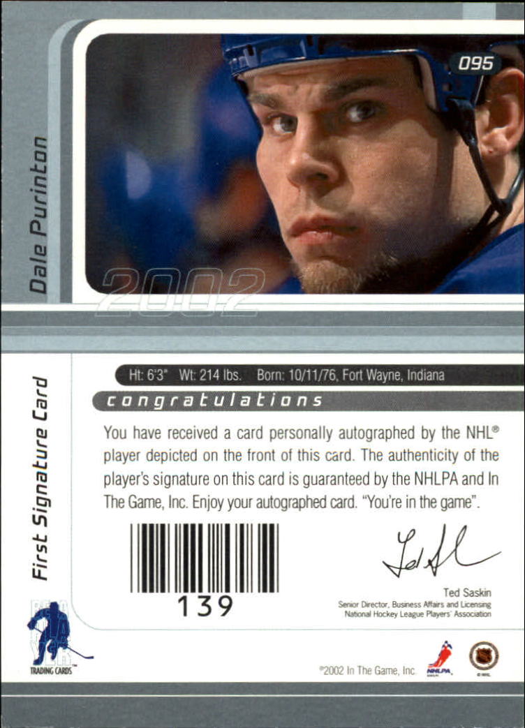 B3225- 2001-02 BAP Signature Series Base +Autos -You Pick- 15+ FREE US SHIP - Picture 127 of 287