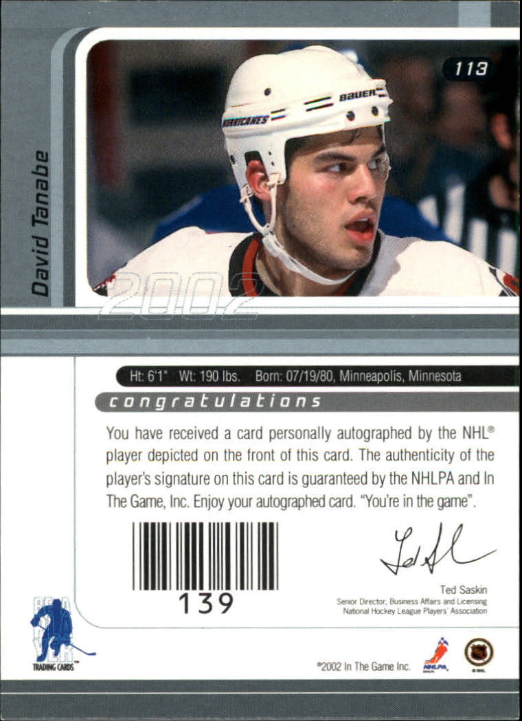 B3225- 2001-02 BAP Signature Series Base +Autos -You Pick- 15+ FREE US SHIP - Picture 145 of 287