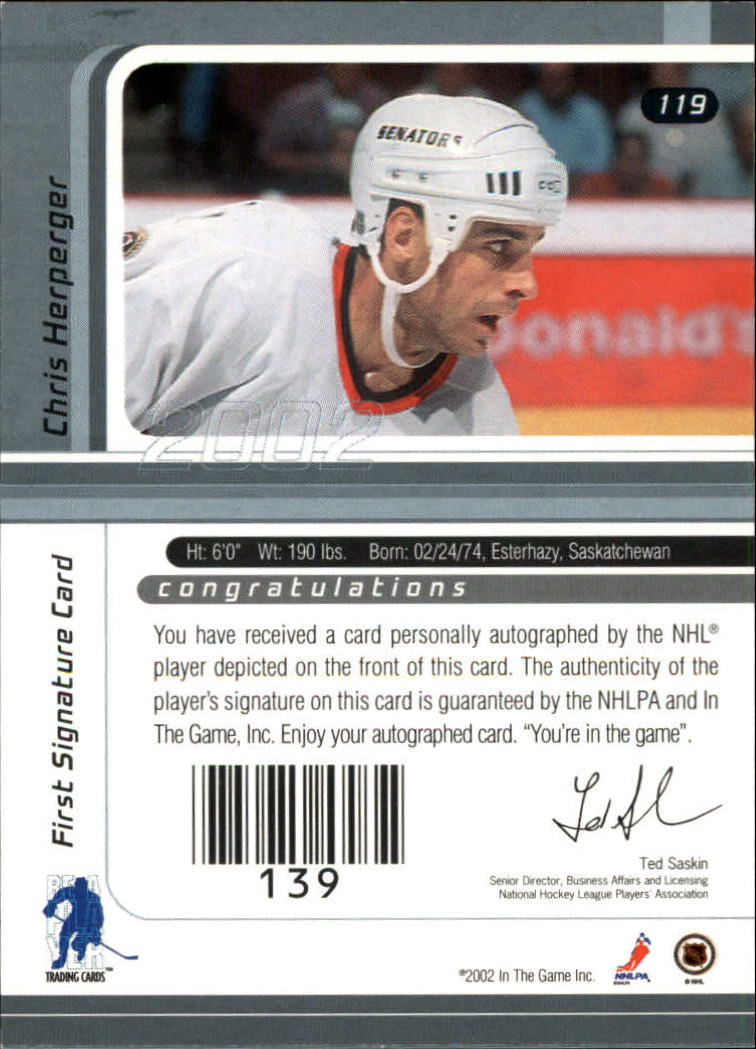 B3225- 2001-02 BAP Signature Series Base +Autos -You Pick- 15+ FREE US SHIP - Picture 153 of 287