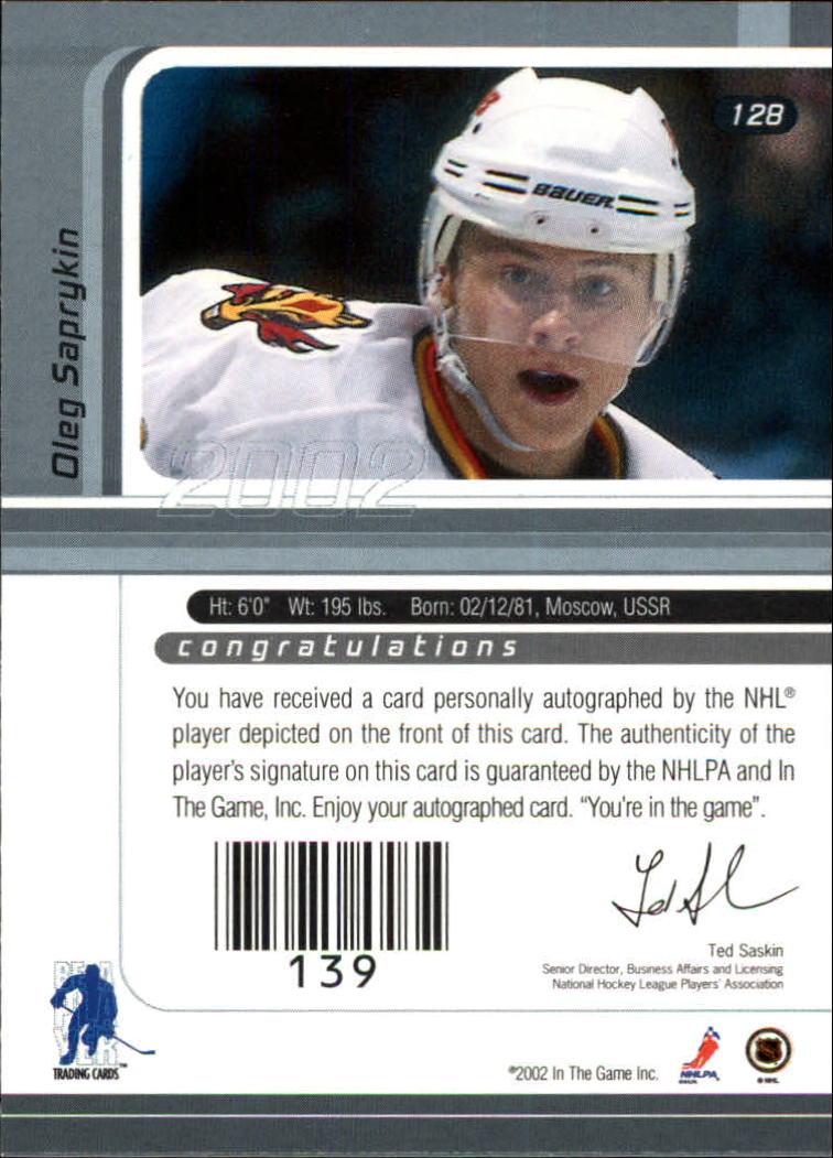 B3225- 2001-02 BAP Signature Series Base +Autos -You Pick- 15+ FREE US SHIP - Picture 163 of 287