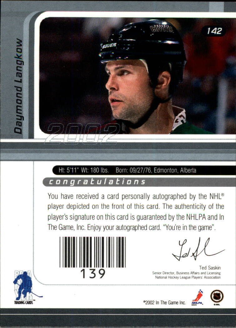 B3225- 2001-02 BAP Signature Series Base +Autos -You Pick- 15+ FREE US SHIP - Picture 175 of 287