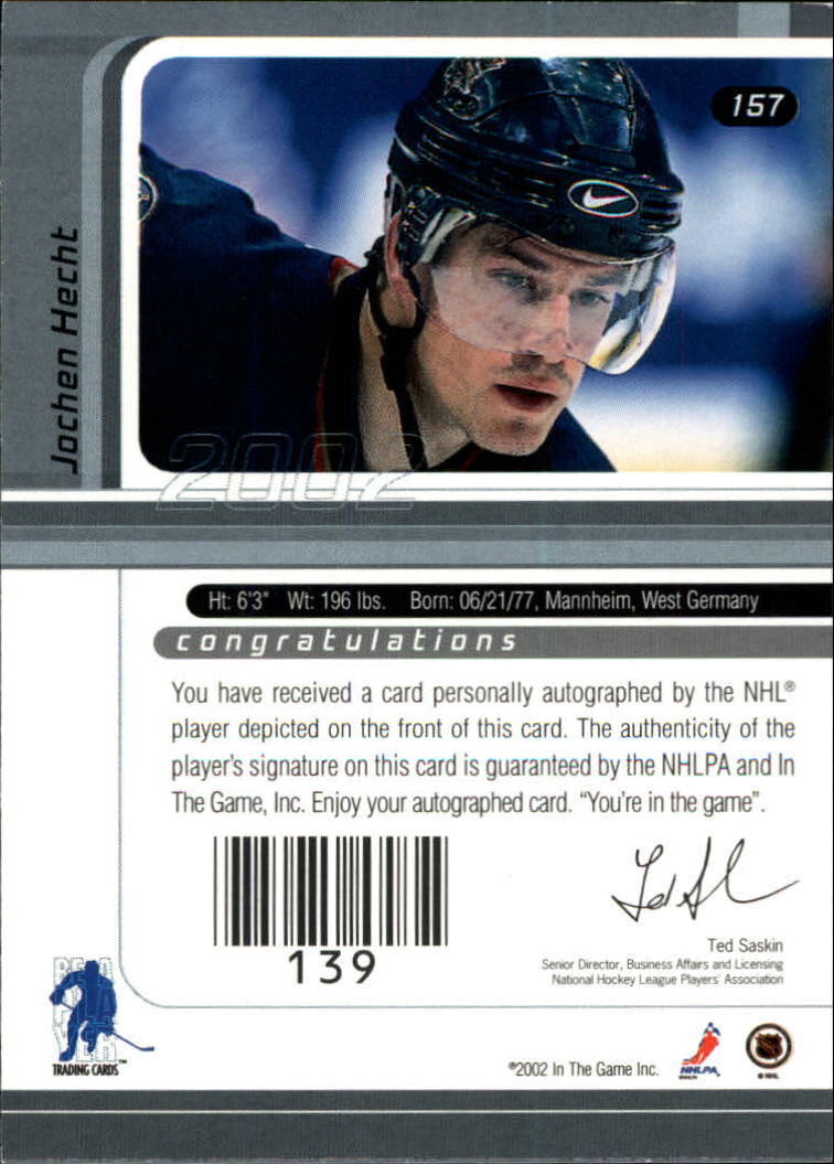 B3225- 2001-02 BAP Signature Series Base +Autos -You Pick- 15+ FREE US SHIP - Picture 192 of 287