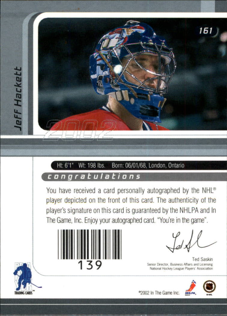 B3225- 2001-02 BAP Signature Series Base +Autos -You Pick- 15+ FREE US SHIP - Picture 194 of 287