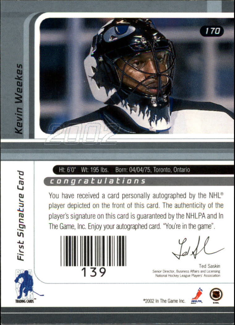 B3225- 2001-02 BAP Signature Series Base +Autos -You Pick- 15+ FREE US SHIP - Picture 200 of 287