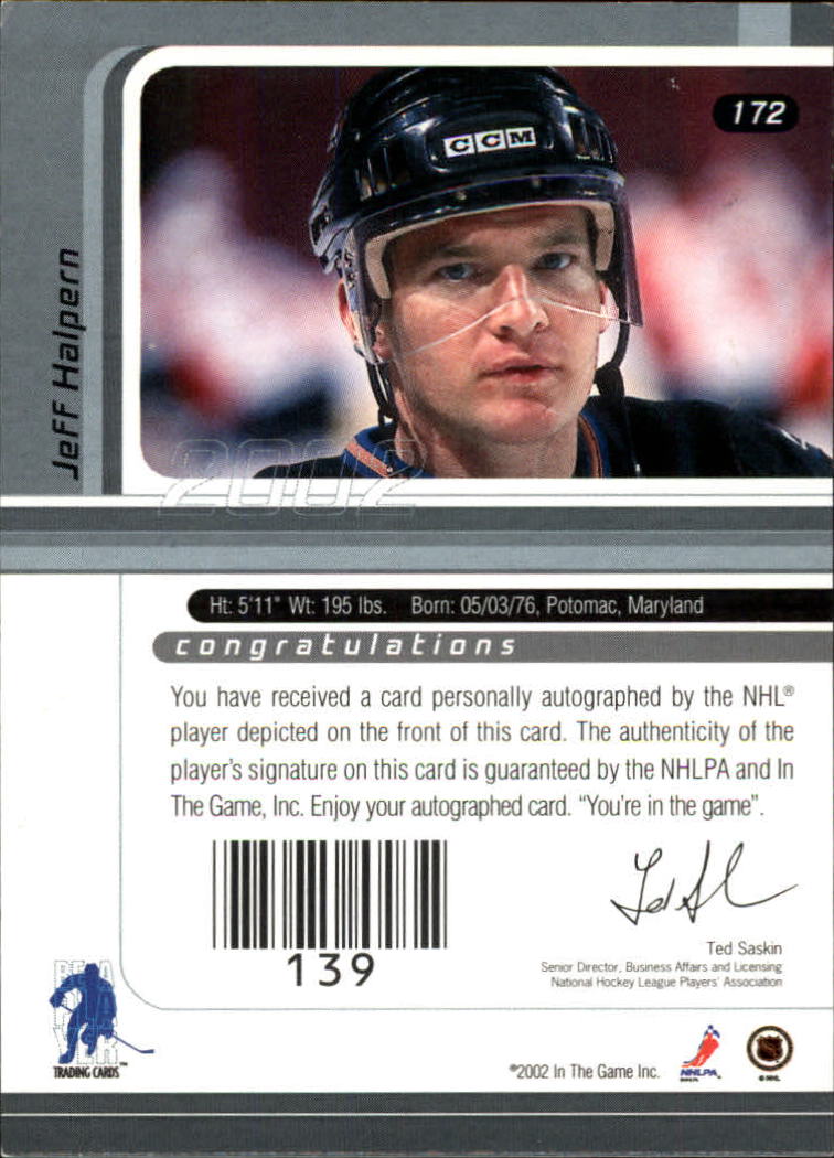 B3225- 2001-02 BAP Signature Series Base +Autos -You Pick- 15+ FREE US SHIP - Picture 204 of 287
