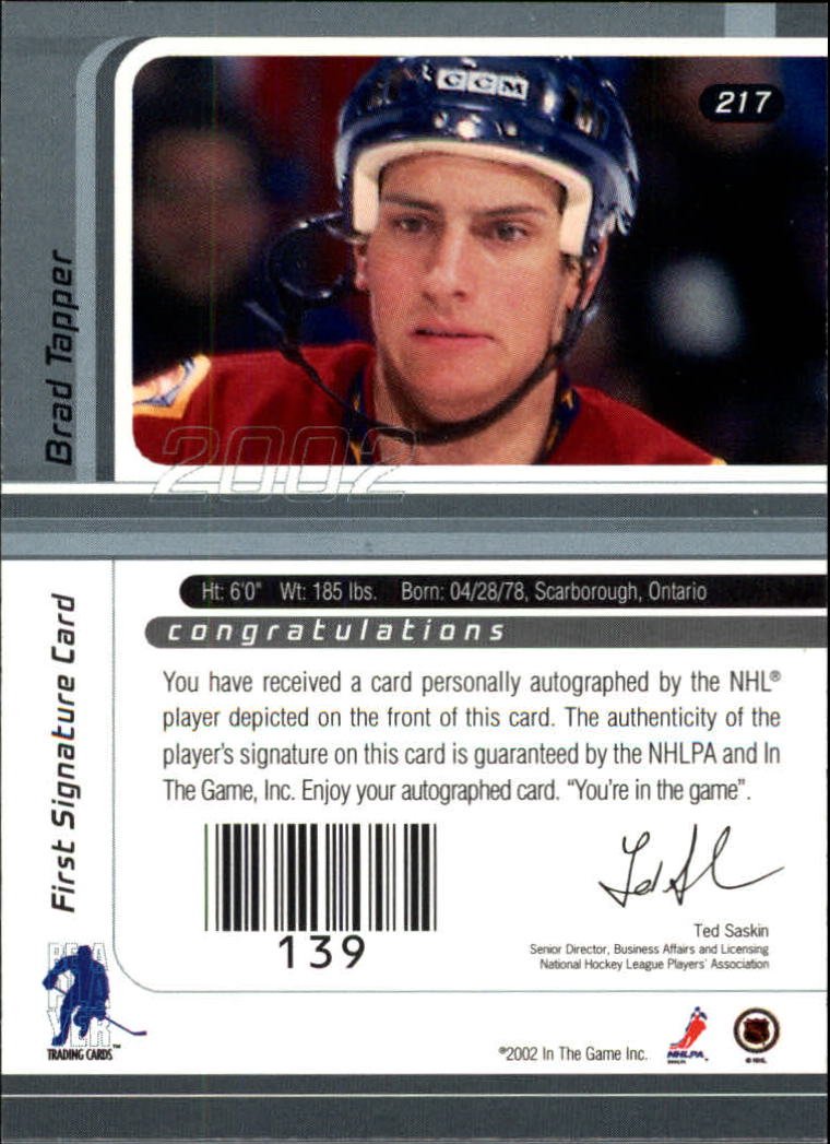 B3225- 2001-02 BAP Signature Series Base +Autos -You Pick- 15+ FREE US SHIP - Picture 241 of 287