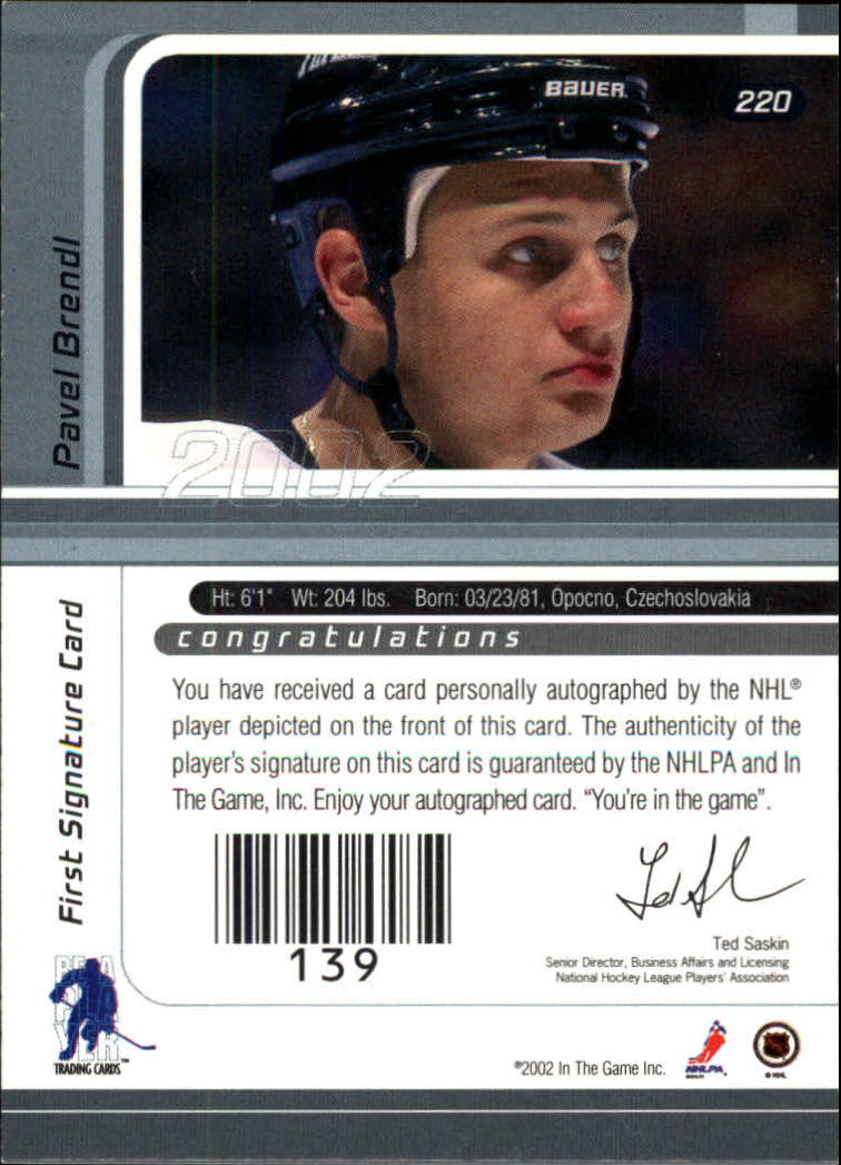 B3225- 2001-02 BAP Signature Series Base +Autos -You Pick- 15+ FREE US SHIP - Picture 245 of 287