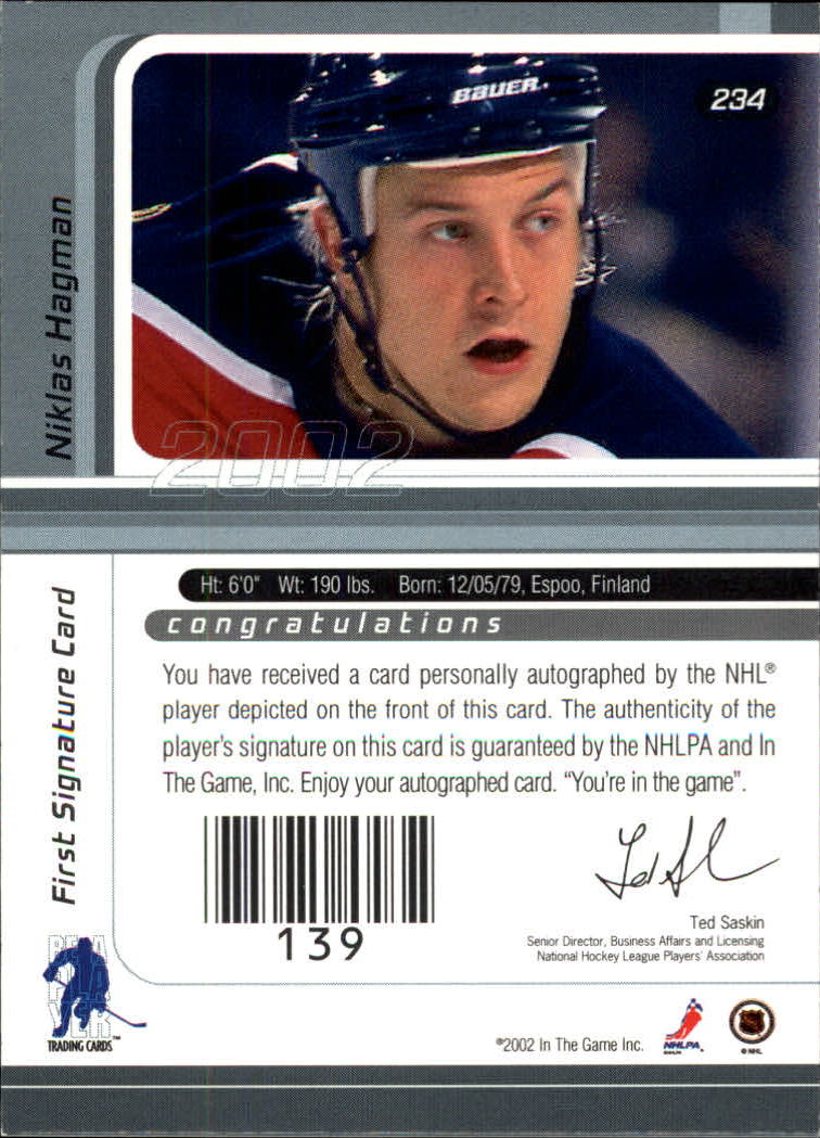 B3225- 2001-02 BAP Signature Series Base +Autos -You Pick- 15+ FREE US SHIP - Picture 265 of 287