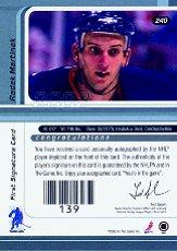 B3225- 2001-02 BAP Signature Series Base +Autos -You Pick- 15+ FREE US SHIP - Picture 275 of 287