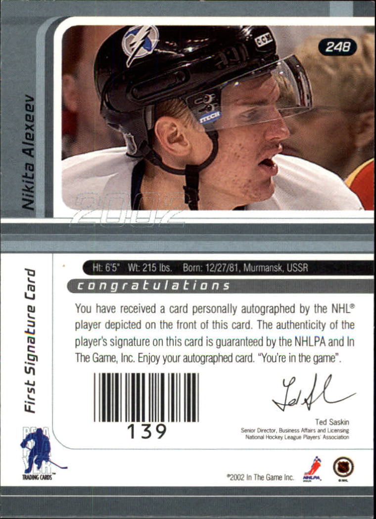B3225- 2001-02 BAP Signature Series Base +Autos -You Pick- 15+ FREE US SHIP - Picture 281 of 287