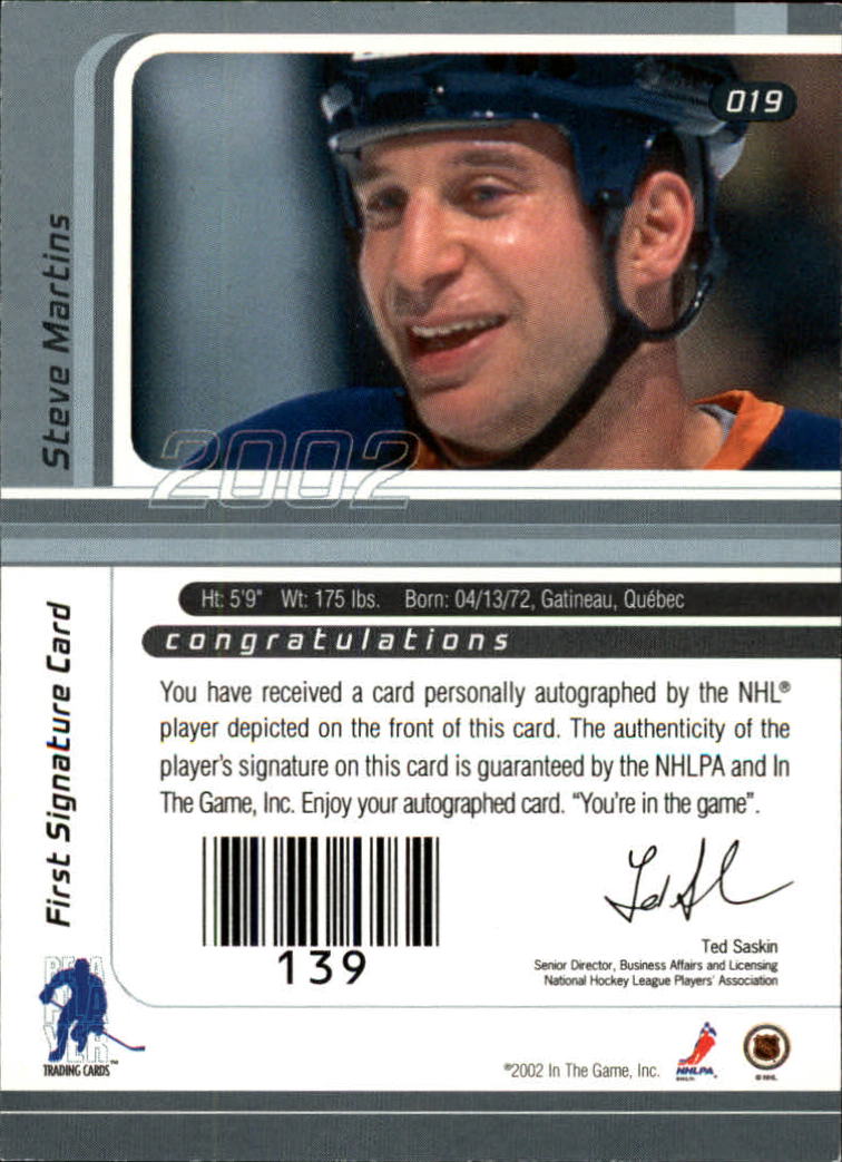 Sports Card Back