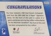 Sports Card Back