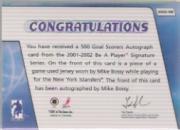 Sports Card Back