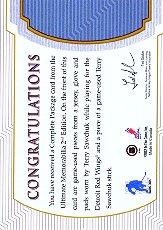 Sports Card Back
