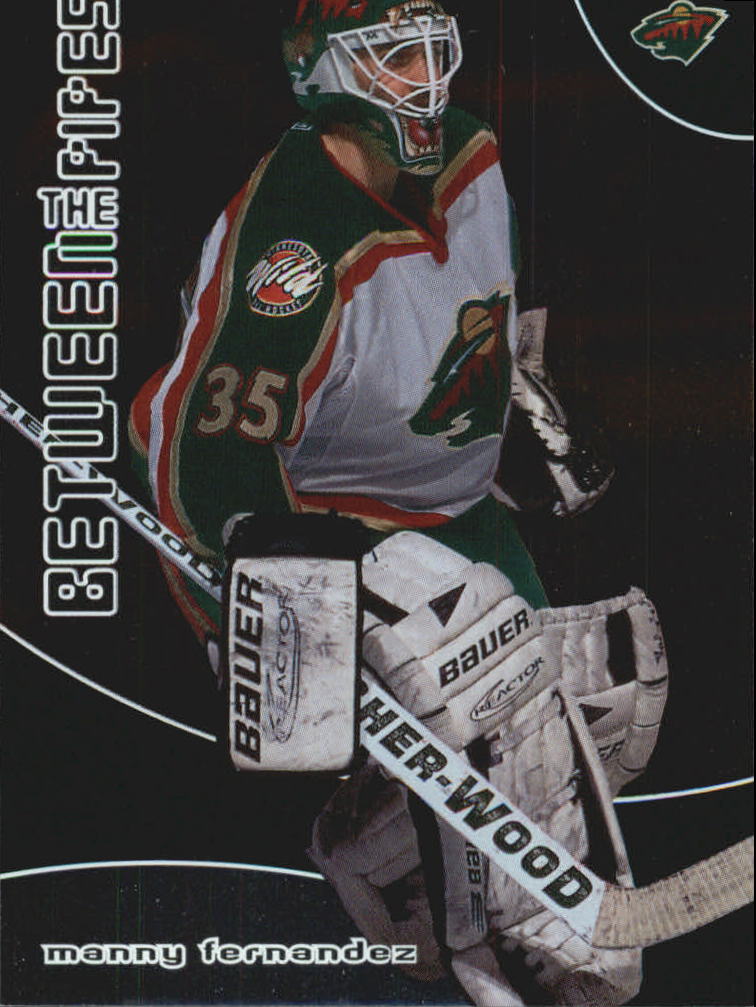 2001-02 Between the Pipes #39 Manny Fernandez