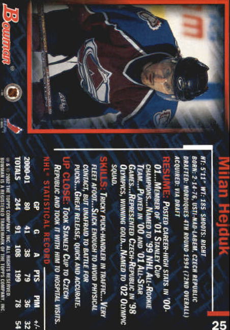 2001-02 Bowman YoungStars - #111 Tim Connolly