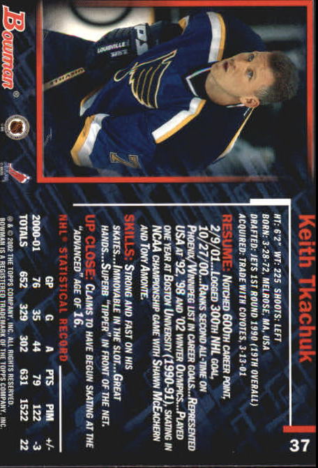 2001-02 Bowman YoungStars - #111 Tim Connolly