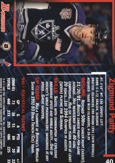 2001-02 Bowman YoungStars - #111 Tim Connolly