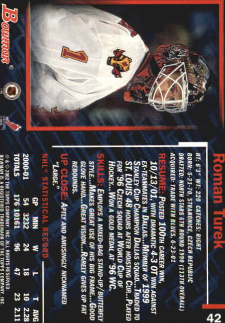 2001-02 Bowman YoungStars - #111 Tim Connolly