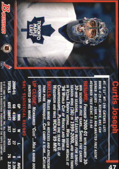 2001-02 Bowman YoungStars - #111 Tim Connolly